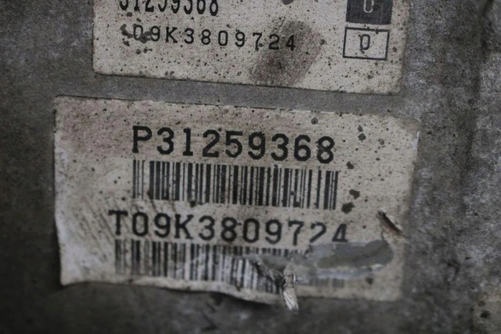 BOÎTE DE VITESSES VOLVO V70 II (SW) P31259368 2.4L DIESEL 90KW 2007
