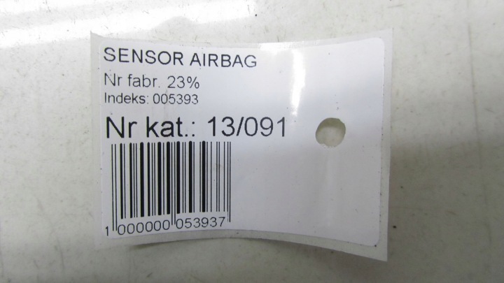 CAPTEUR COUSSINS D'AIR VOLVO V40 II 31387534