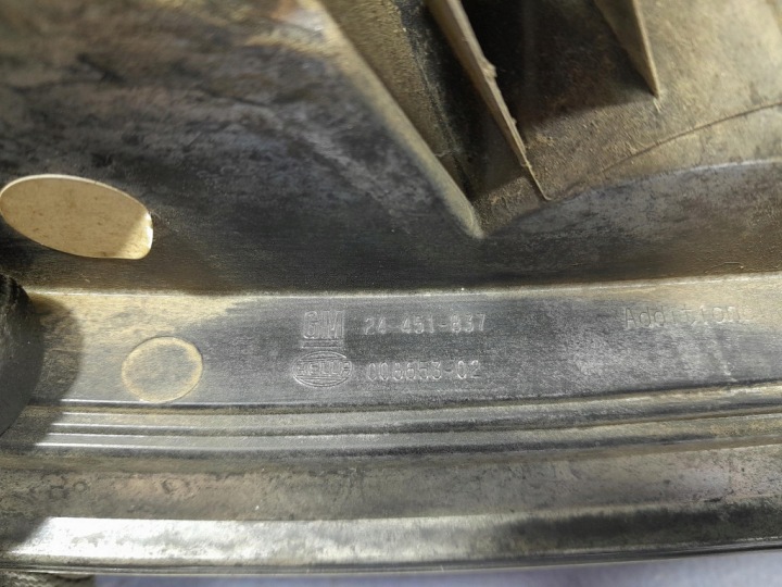 OPEL ASTRA H HAYON 5D PHARE ARRIÈRE ARRIÈRE DROITE EUROPE 24451837