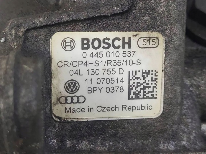 ENSEMBLE INJECTEURS AUDI A3 (8V1, 8VK) 0445010537 1.6L DIESEL 81KW 2013