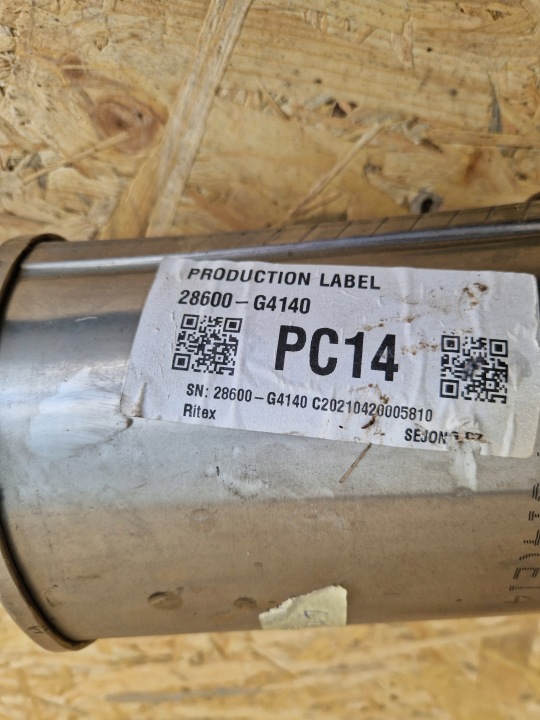 SILENCIEUX CENTRAL HYUNDAI I30 III