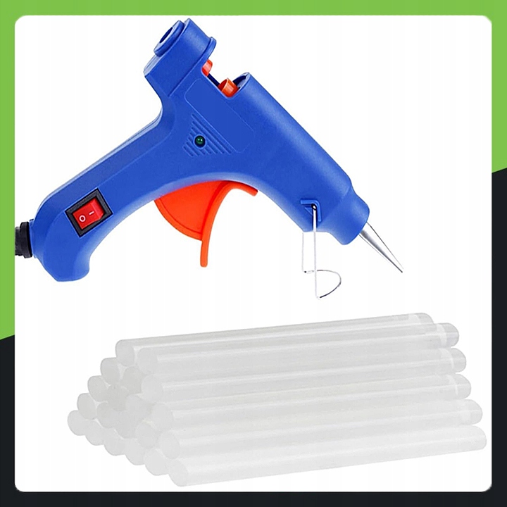 PISTOLET VERS COLLE SUR GORACO VERS KLEJENIA KLEJARKA PUISSANT 60W 30X COLLE 11MM