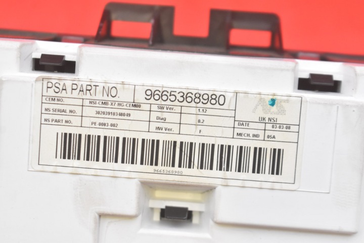 COMPTEUR TABLEAU DE BORD EUROPE 9665368980 CITROEN C5 II X7 III 2.0 HDI 140 KM 08-17