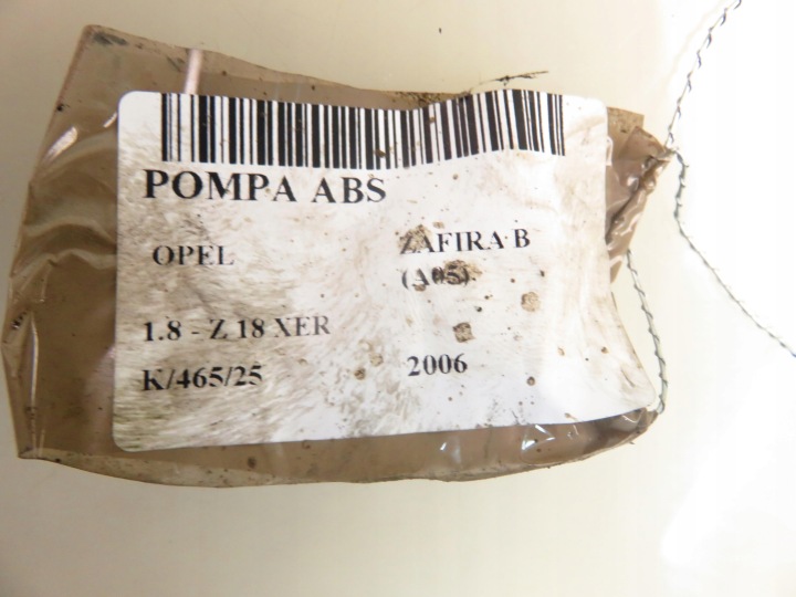 POMPE ABS OPEL ZAFIRA B (A05) 10096005663 13237705BG