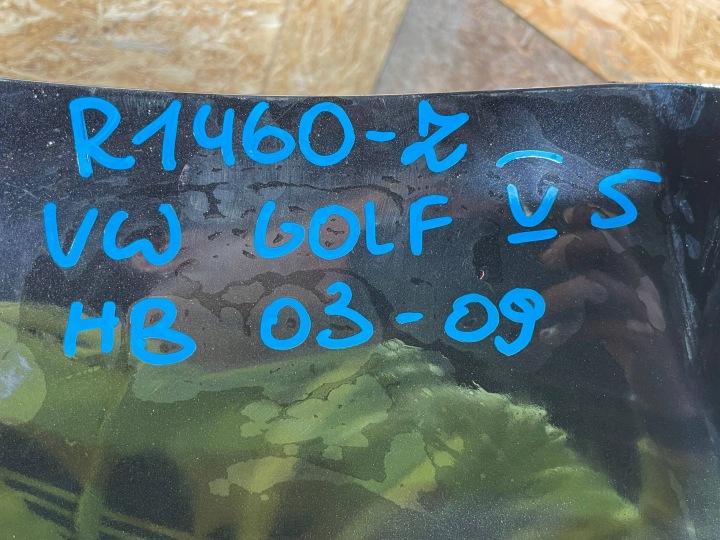 VW GOLF V 5 1K 03-09 HAYON PARE-CHOCS ARRIÈRE ARRIÈRE