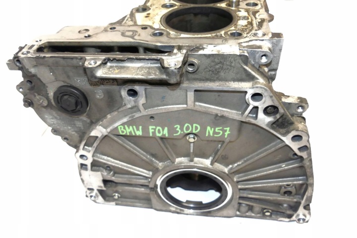 BMW F01 F02 740D F10 F11 535D 3.0 D N57 BLOC MOTEUR ENDOMMAGÉ