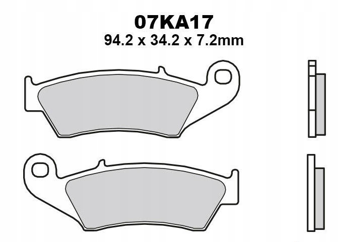 BREMBO PLAQUETTES BREMBO MOTO