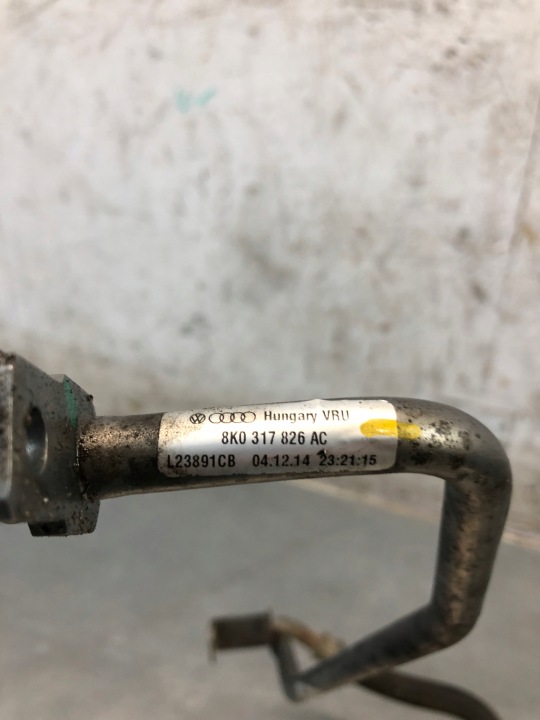 CONDUITES DE DÉRIVATION HUILEUX AUDI A4 B8 8K0317818CS 8K0317817CS 8K0317825AC 8K0317826AC