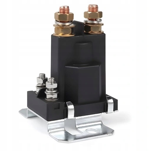 500A RELAIS DÉMARREUR AUTOMOBILE AVEC ZACISKAMI 12V