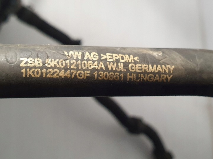 PASSAT B7 A3 8P GOLF 2.0TDI CFF FIL TUYAU EAU BRIDE KIT SUPER ÉTAT