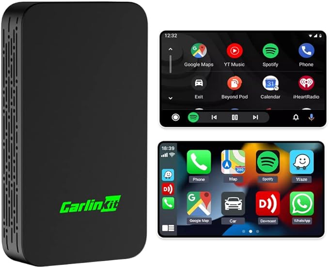 CARPLAY CARLINK 5.0 ADAPTER ANDROID AUTO APPLE BEZPRZEWODOWY MANUAL PL 