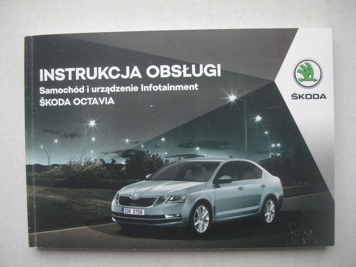 SKODA OCTAVIA 3 2016-2019 POLSKA LIBRO MANTENIMIENTO KOLOROWA ORIGINAL 2019R 