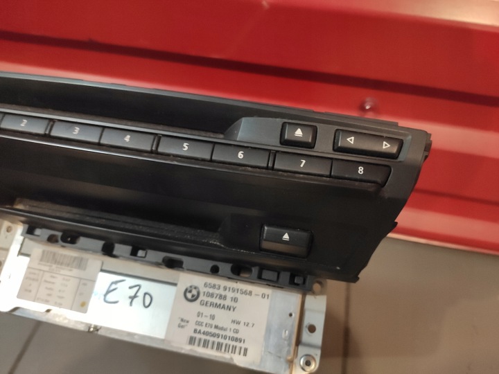 BMW X5 E70 E71 RADIO NAVIGATION LECTEUR DE CARTE NAVIGATION NAVI CCC 9191568