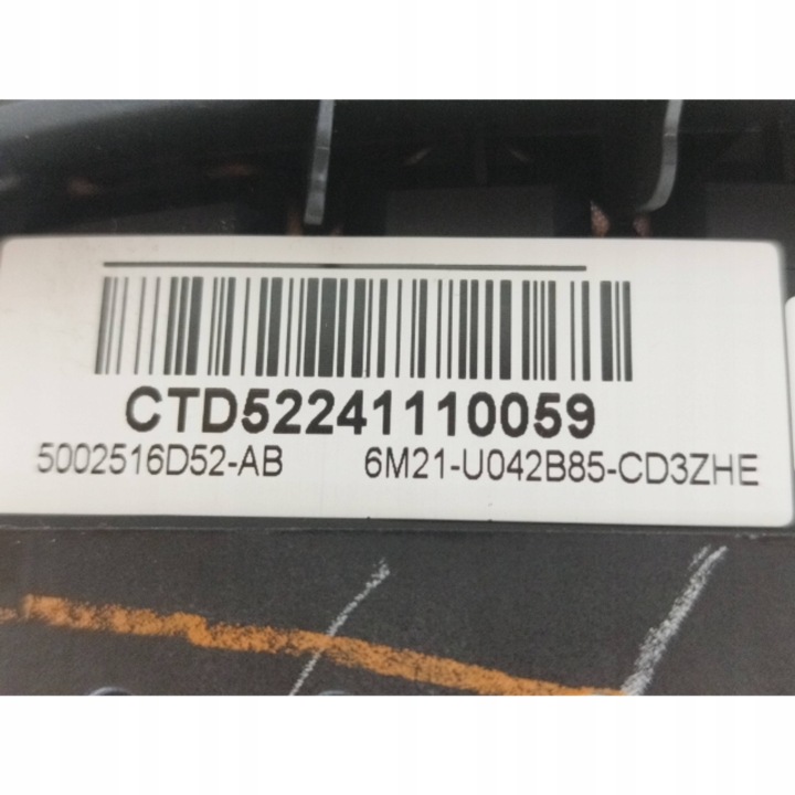 2008 FORD S-MAX COUSSIN SÉCURITÉ AIRBAG CAOUTCHOUC 6M21U042B85CD
