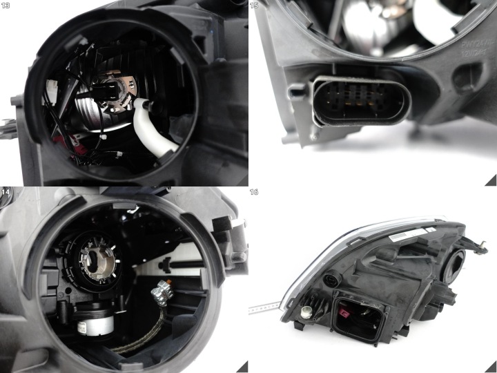 MERCEDES GLK X204 12-15 LIFT MOPF ILS XÉNON LED PHARE DROITE AVANT EUROPE