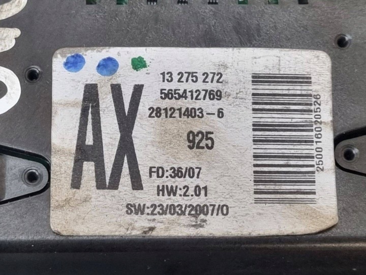MONITEUR OPEL VECTRA C RESTYLAGE 2007 565412769
