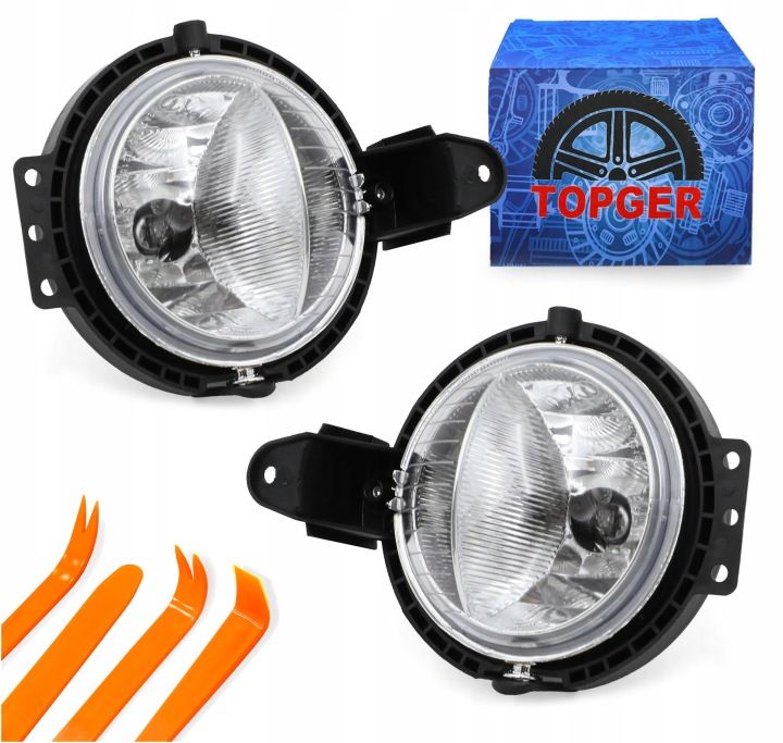KIT HALOGÈNE L+P PHARE ANTIBROUILLARD MINI R55 R56 R57 R58 R59 2006-