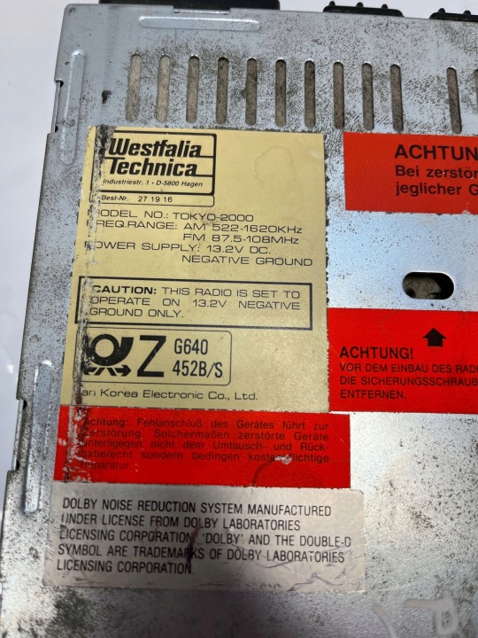 STACJA MULTIMEDIALNA FORD ESCORT G640452BS