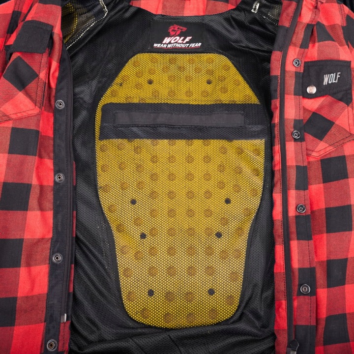 WOLF CHEMISE MOTOCYCLETTE AVEC CAPOT ENSEMBLE PROTEKTOROW LS02 GREY AVEC CADEAUX