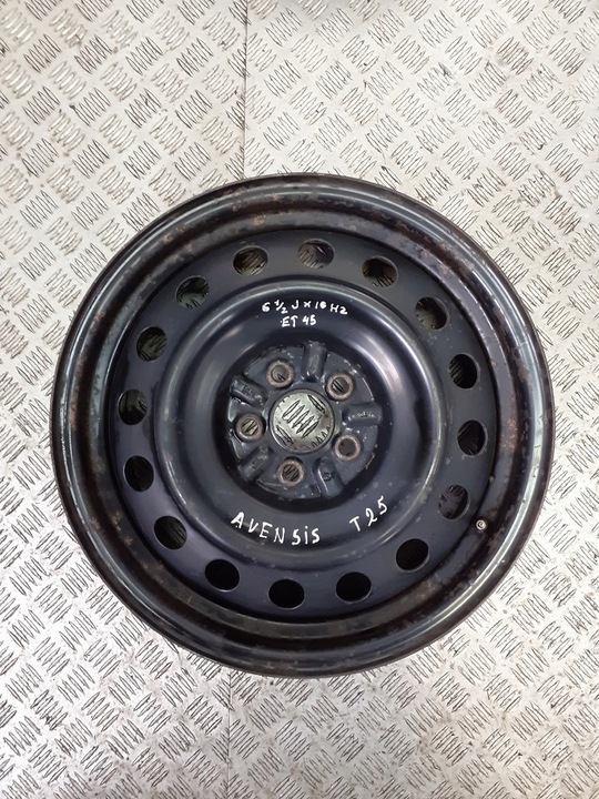 LLANTAS 16” ACERO JUEGO TOYOTA AVENSIS T25 