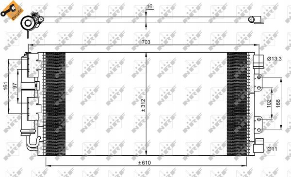 CONDENSADOR NRF 35548 