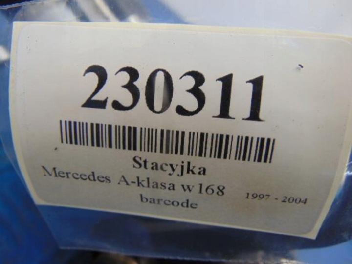 MERCEDES A CLASSE W168 HAYON 1.4B CONTACTEUR D'ALLUMAGE A1684600916