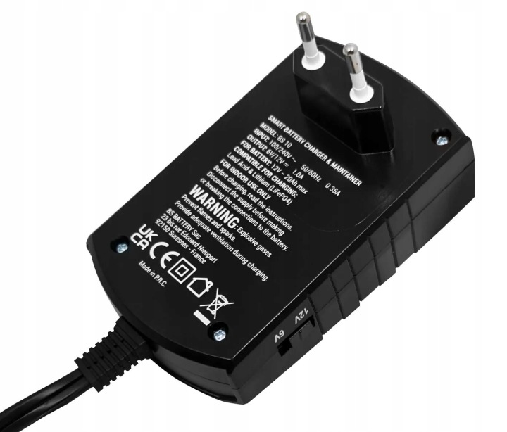 INTELLIGENTE CHARGEUR AKUMULATOROWA BS BATTERY BS10 CHARGEUR