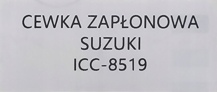 NUEVO BOBINA ZAPLONUEVO SUZUKI WAGON R+ 1998-2000 - ICC-8519 