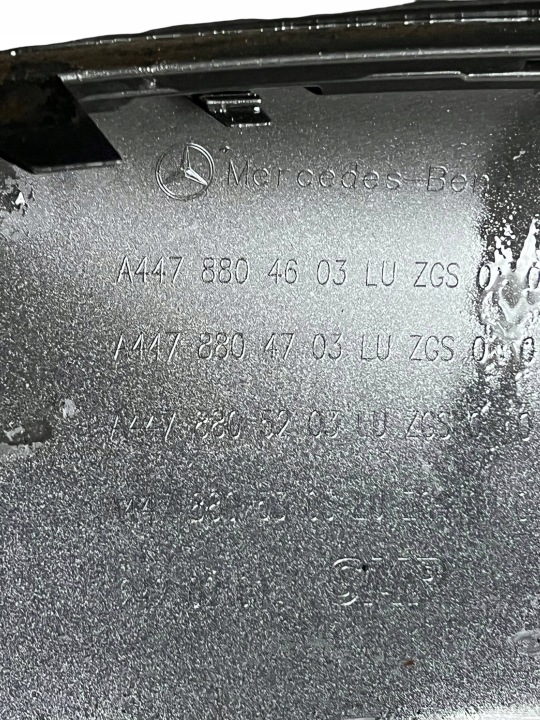 PARE-CHOCS AVANT AVANT MERCEDES-BENZ V-KLASA W447 LIFT A4478853601