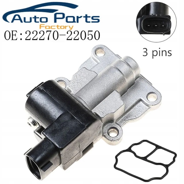 NUEVO IDLE AIR CONTROL VALVE PARA TOYOTA COROLLA 22270-22050 2227022050~30693 