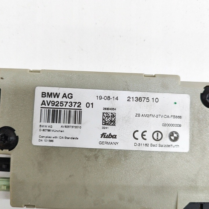 BMW 6 F12 F13 2014 AMPLIFICATEUR ANTENNES