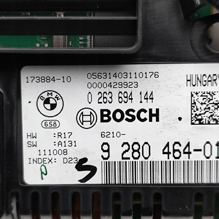 BMW 5 F10 F11 2011 COMPTEUR COMPTEUR DE VITESSE