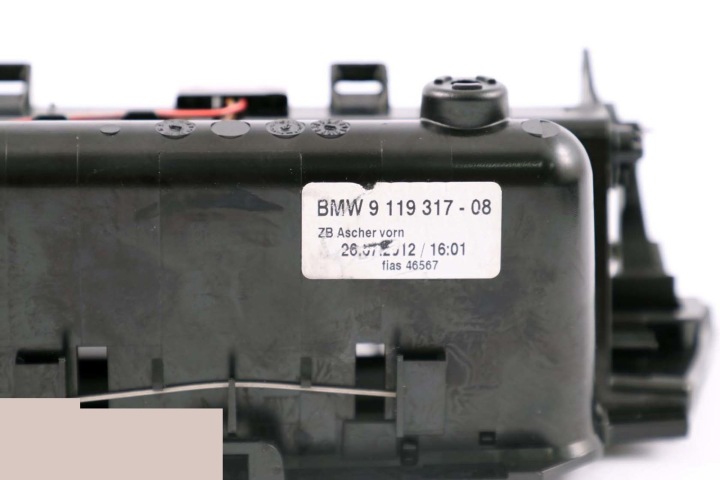 BMW F01 F02 F03 CONSOLE CENTRALE BOÎTE À GANTS CENDRIER 9182502