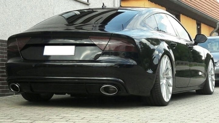 DIFFUSEUR ARRIÈRE PARE-CHOCS RS7 DESIGN VERS AUDI A7 4G 14-17
