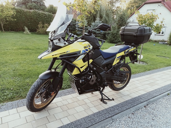 SUZUKI DL1050 ALUMINIUM PLAQUE SOUS MOTEUR PROTECTION MOTEUR (XT DE SE)