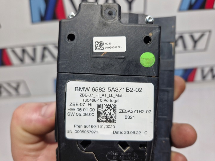 BMW 1 F40 NAVIGATION LECTEUR DE CARTE MONITEUR IDRIVE 5B34AB5 5A5EE12 5A371B2