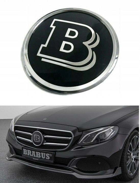 A0008880100 EMBLEM BRABUS W RADIATOR GRILLE MERCEDES E W213 16-19