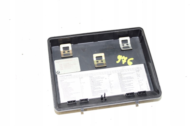 BMW E34 E32 COUVERCLE BOÎTES FUSIBLES 1374029