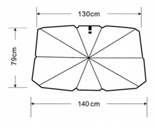 PROTECCIÓN ANTISOLAR DO COCHE PARASOLKA 