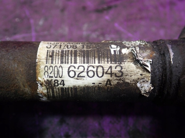 RENAULT MEGANE II 06-12 1,5DCI DEMI-ARBRE GAUCHE JOINT 8200626043