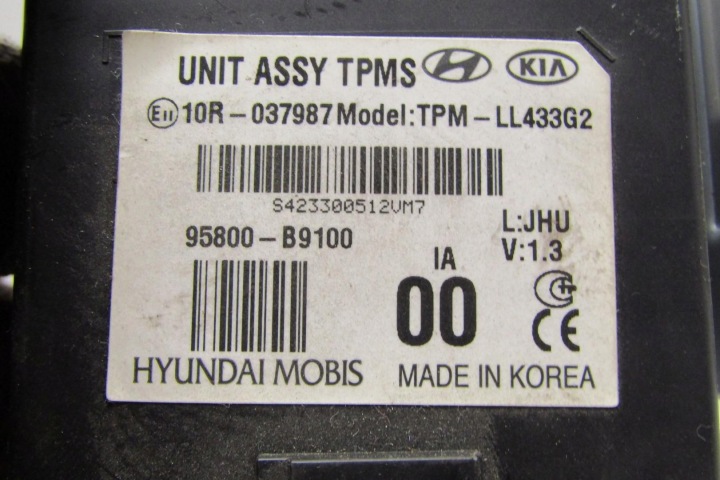 MODULE CONTRÔLEUR CAPTEUR HYUNDAI I10 II 95800-B9100