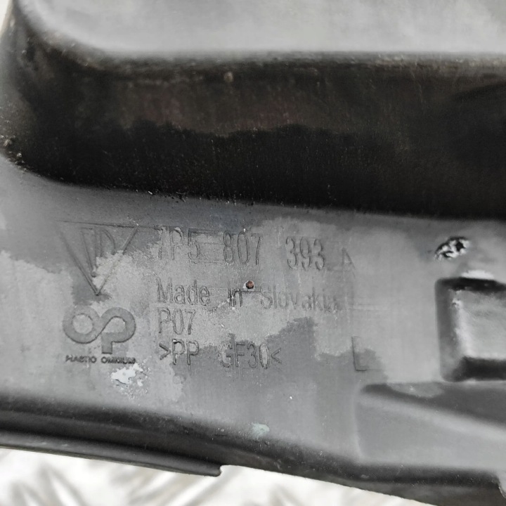 PORSCHE CAYENNE 92A GAUCHE SUPPORT ARRIÈRE PARE-CHOCS 2013 7P5807393