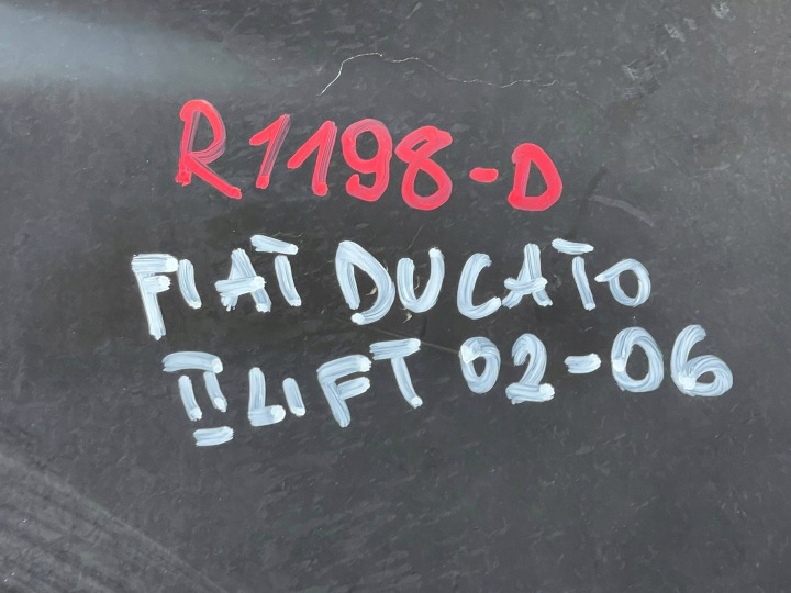 FIAT DUCATO II 2 LIFT 02-06 JUMPER BOXER PARE-CHOCS AVANT AVANT