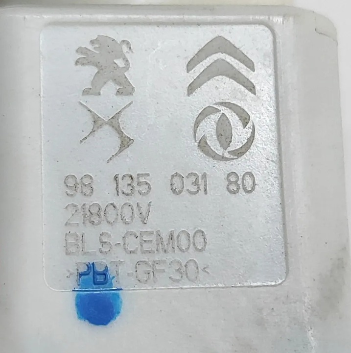 CAPTEUR PÉDALE DE FREIN PEUGEOT 208 9813503180 1.2L GASOLINE 50KW 2023