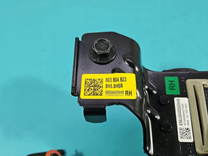 CEINTURE DE SÉCURITÉ ARRIÈRE DROIT HYUNDAI ELANTRA VII 20- 89820AA000