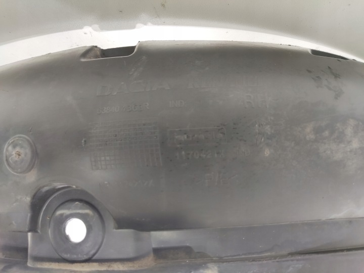 PASSAGE DE ROUE DROIT DROIT AVANT DACIA SANDERO II 2012-2016 638404363R