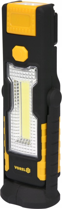 LAMPE DE POCHE ATELIER 3W COB LED 220LM 82733 VOREL