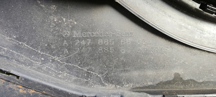 PARE-CHOCS AVANT AVANT MERCEDES GLA W247 A2478858803