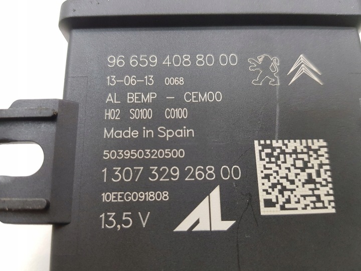 CITROEN DS5 2013 COMMANDES D'ÉCLAIRAGE