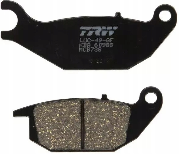 TRW PLAQUETTES FREIN HONDA XLV 125 VARADERO (01-10) HONDA CBR 125 R (07-10)